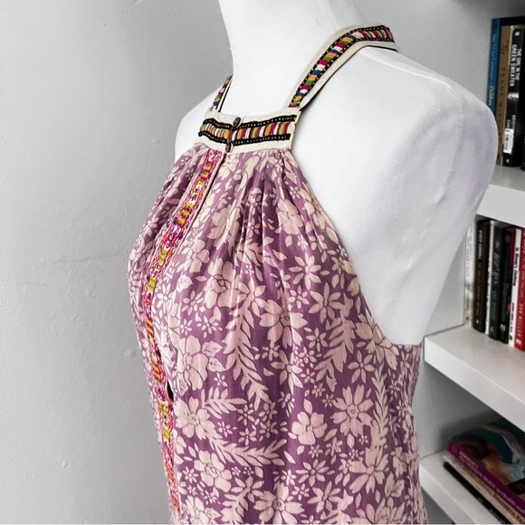 A Common Thread by Anthropology Boho Floral Dress size medium - Picture 4 of 16